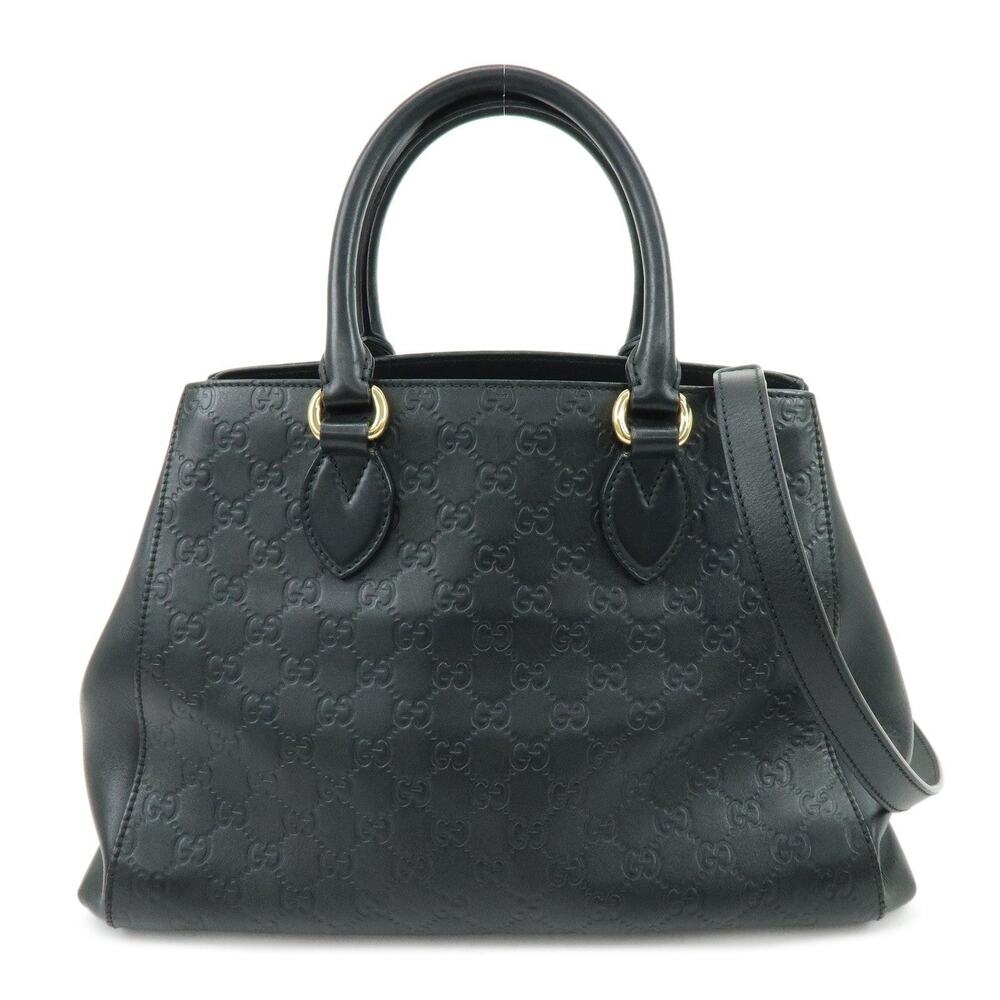 Gucci Guccissima Handbag Black